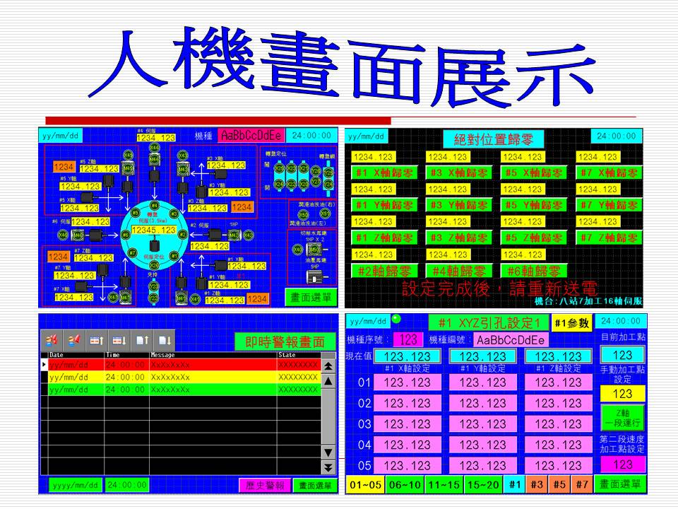 客戶專案規劃(施耐德電機控制系統)