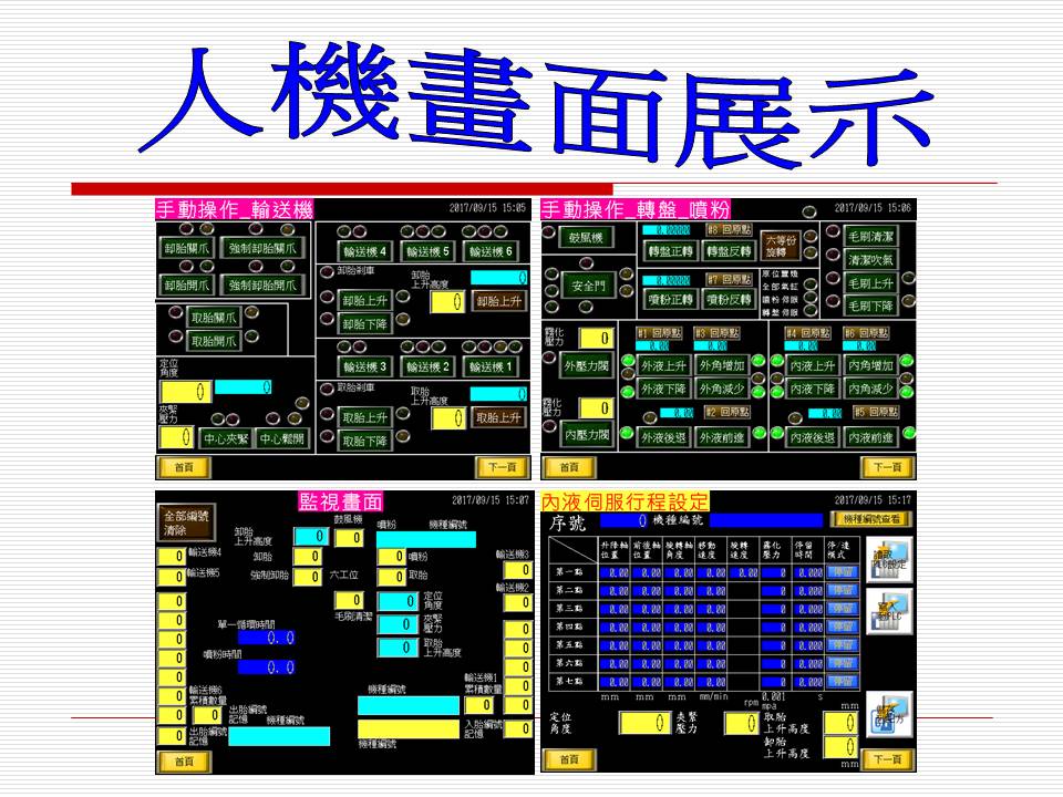 客戶專案規劃(三菱電機控制系統)
